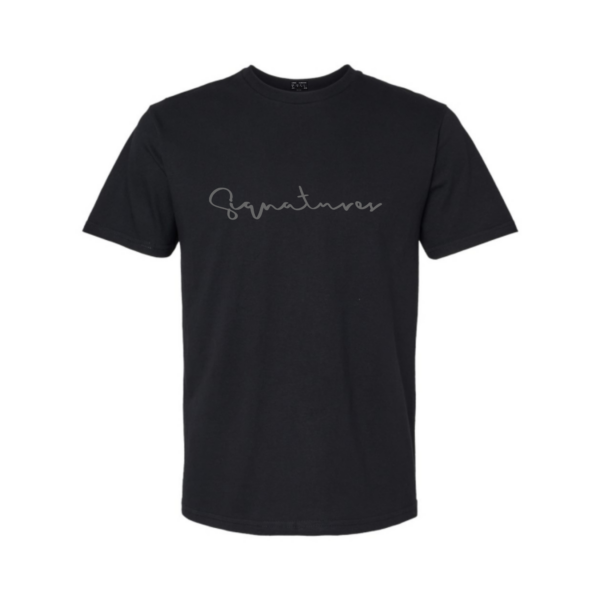 Signatures by ace LUX 1.0 TEES- BLACK