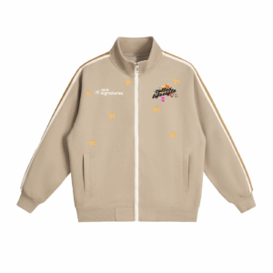 Constrast Stripe Collar jacket