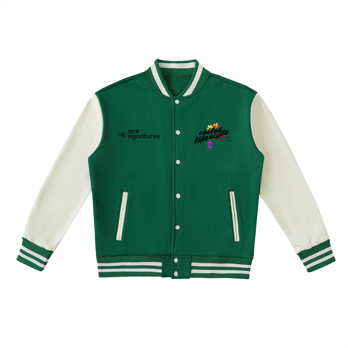 ace Signatures Varsity Jacket - Image 2